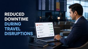 Reduced Downtime During Travel Disruptions