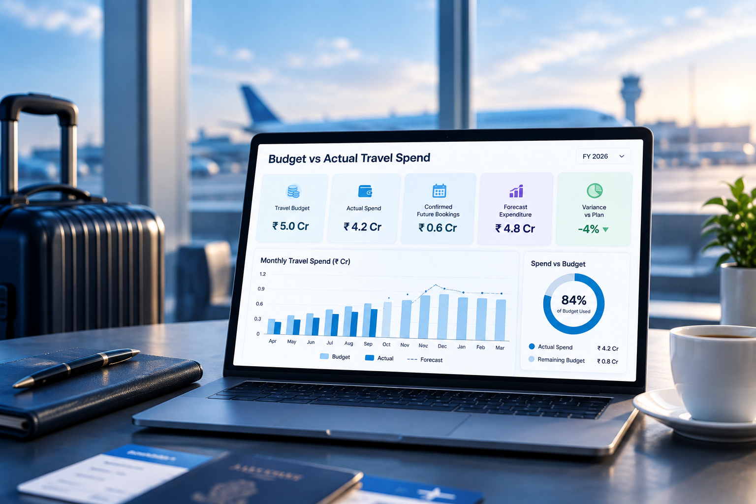 Budget Versus Actual Travel Spend